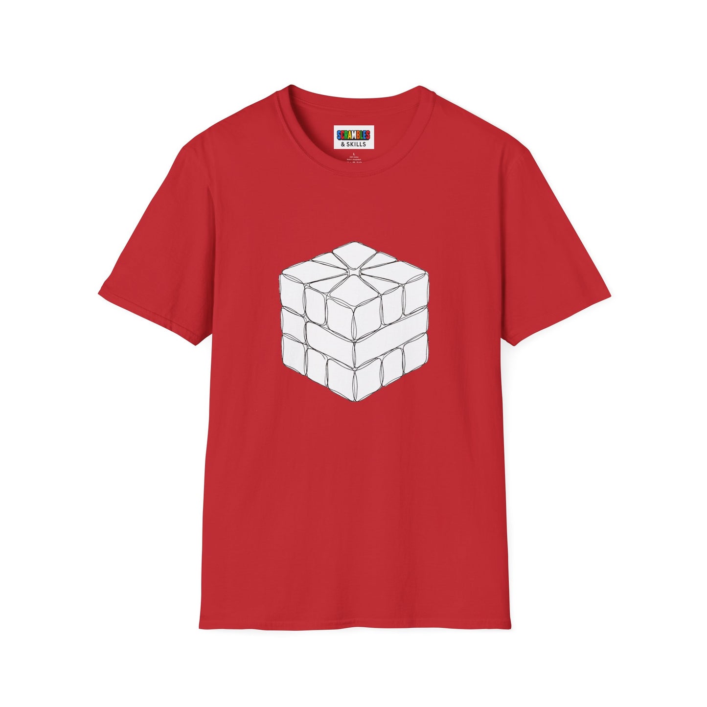 Square-1 Doodle Unisex Graphic Softstyle T-Shirt