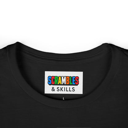 Megaminx Doodle - Rubik's Cube Art Women's Softstyle T-Shirt