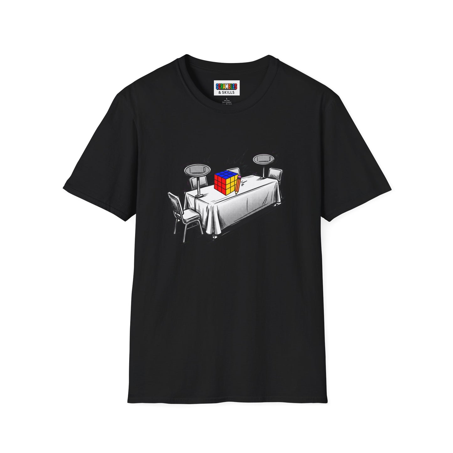3x3 Fewest Moves Comp Day Unisex Graphic Softstyle T-Shirt