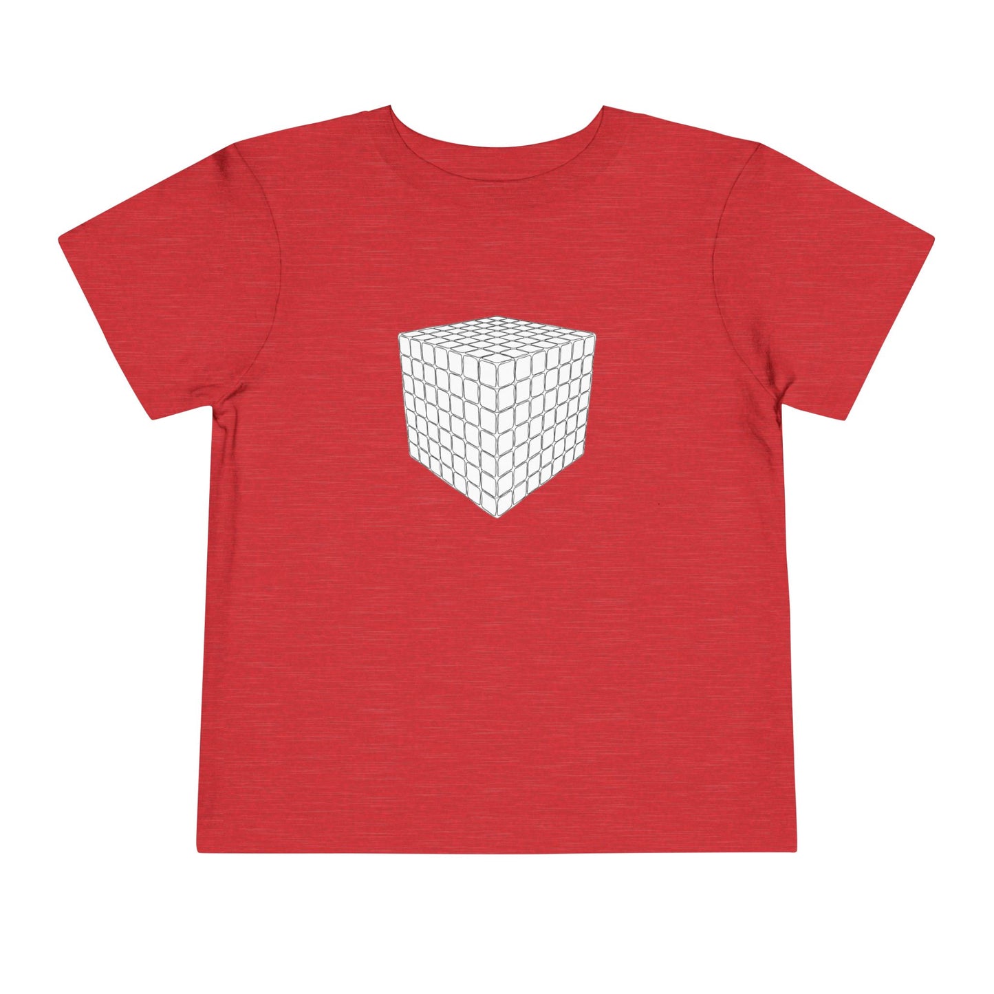 7x7 Doodle  - Rubik's Cube Art Toddler Short Sleeve T-Shirt