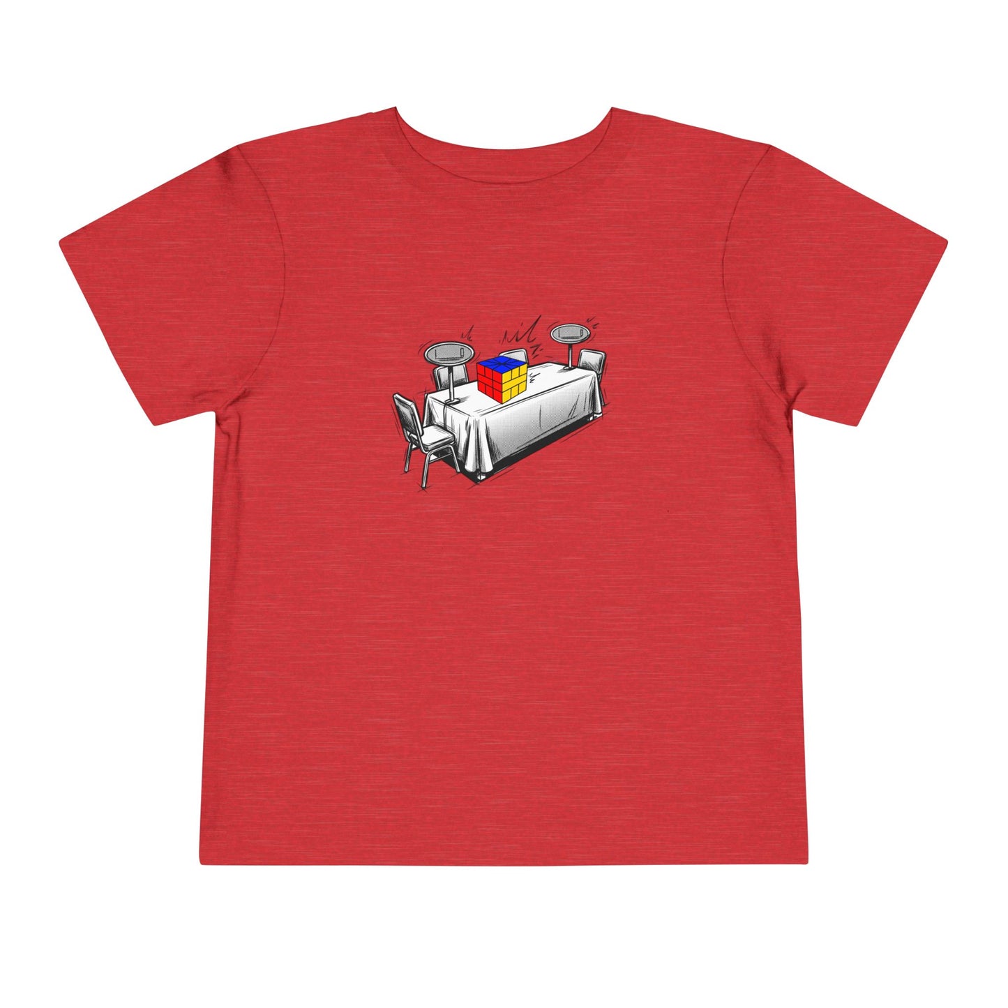 Square 1 Comp Day - Rubik's Cube Art  Toddler Short Sleeve T-Shirt