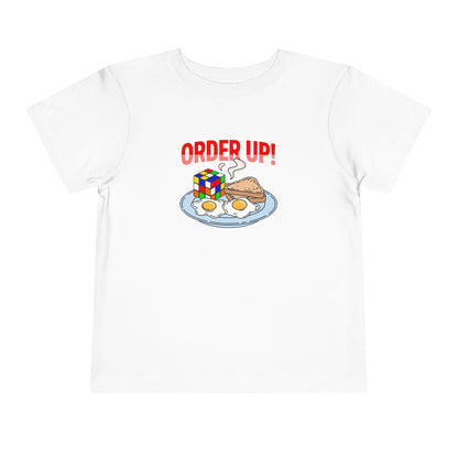 Rubiks' Cube Shirt - Order Up Toddler Short Sleeve T-Shirt| Fun Cubing Tee