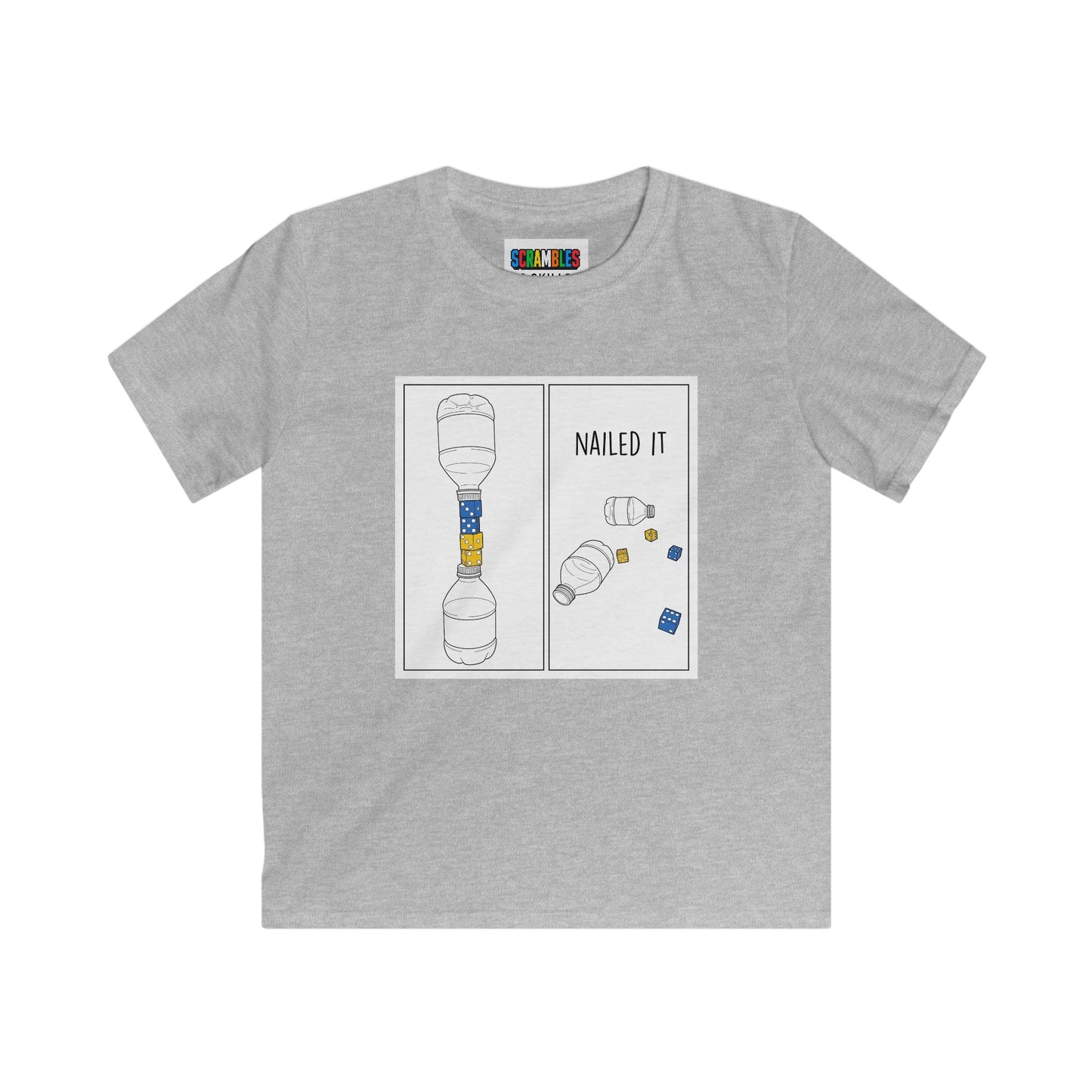 Nailed It Trick shot  Kids Softstyle Tee