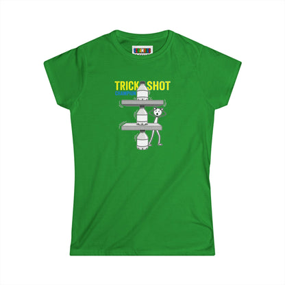 Trick shot Champion Women's Softstyle T-Shirt