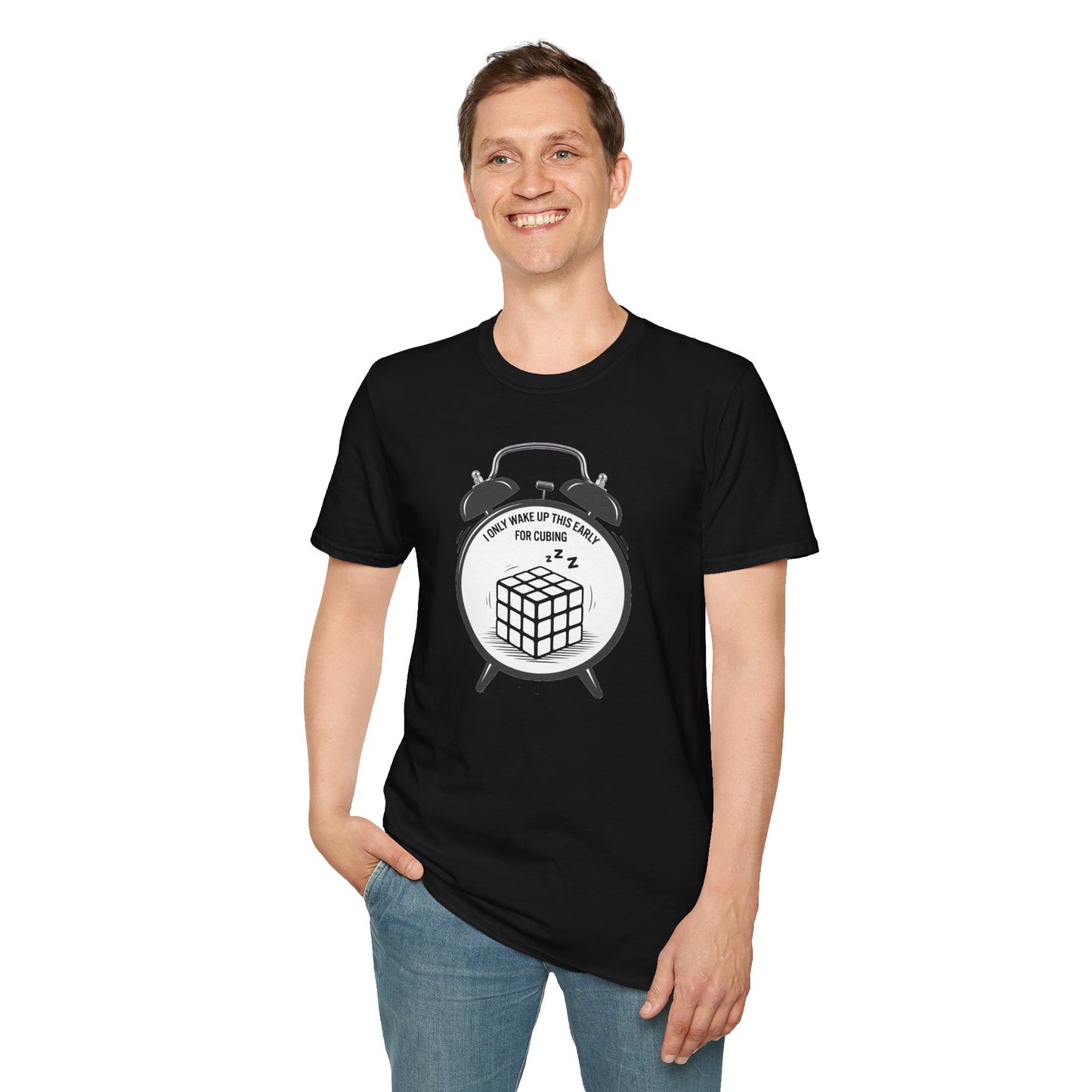 Wake Up Unisex Graphic Softstyle T-Shirt