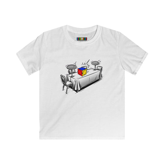 Skewb Comp Day - Rubik's Cube Art  Kids Softstyle Tee