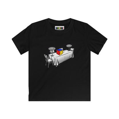 Skewb Comp Day - Rubik's Cube Art  Kids Softstyle Tee