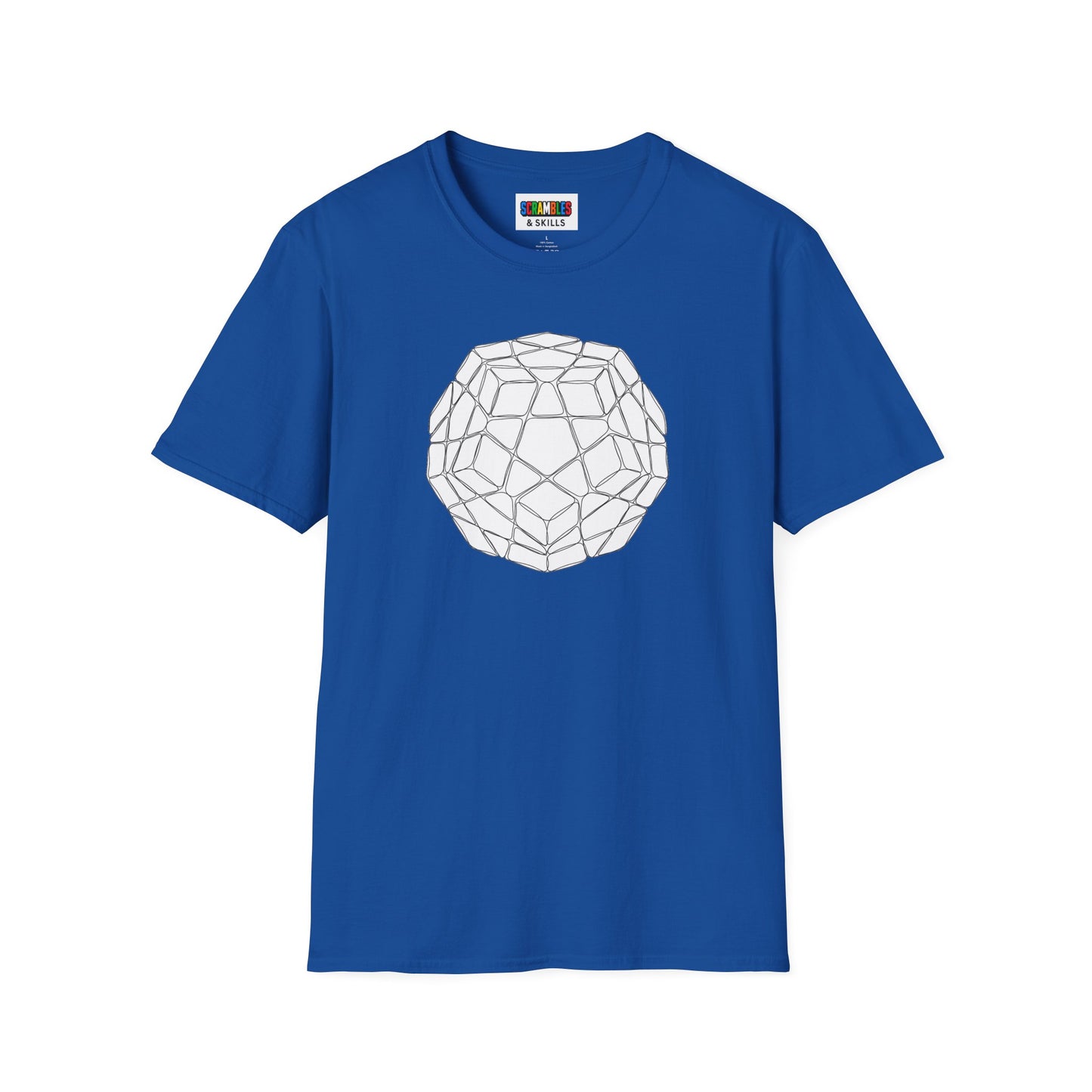 Megaminx Doodle - Rubik's Cube Art Unisex Graphic Softstyle T-Shirt