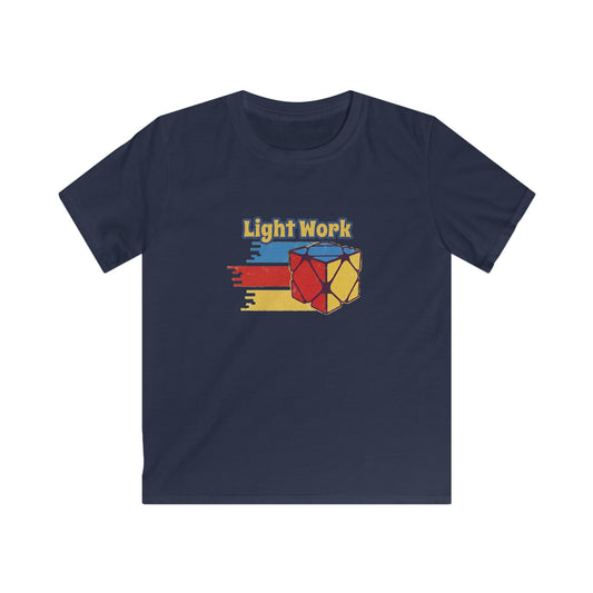 ⚡ Express - Skewb Light Work Rubiks Cube Art Kids Graphic Softstyle T-Shirt