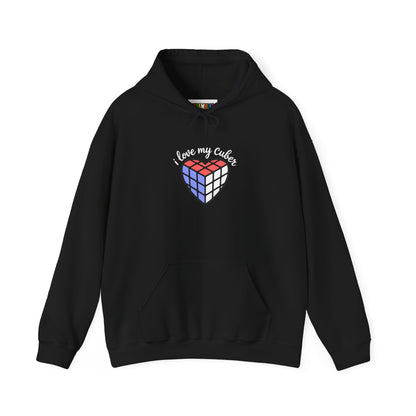 I Love My Cuber Unisex Heavy Blend™ Hooded Sweatshirt