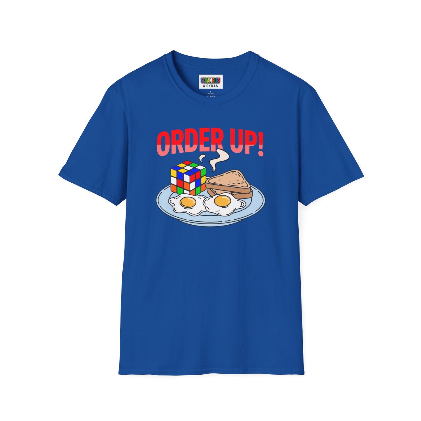 Rubiks' Cube Shirt - Order Up Unisex Graphic Softstyle T-Shirt| Fun Cubing Tee