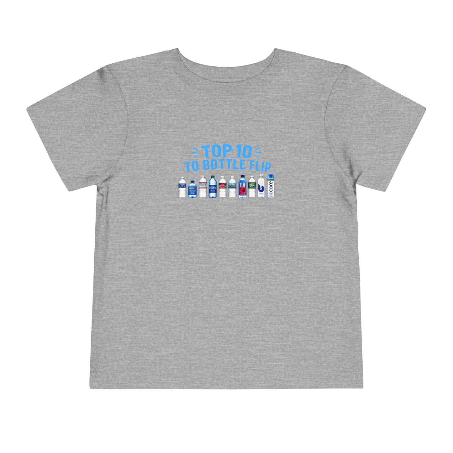 Top 10 to Bottle Flip Toddler Short Sleeve T-Shirt