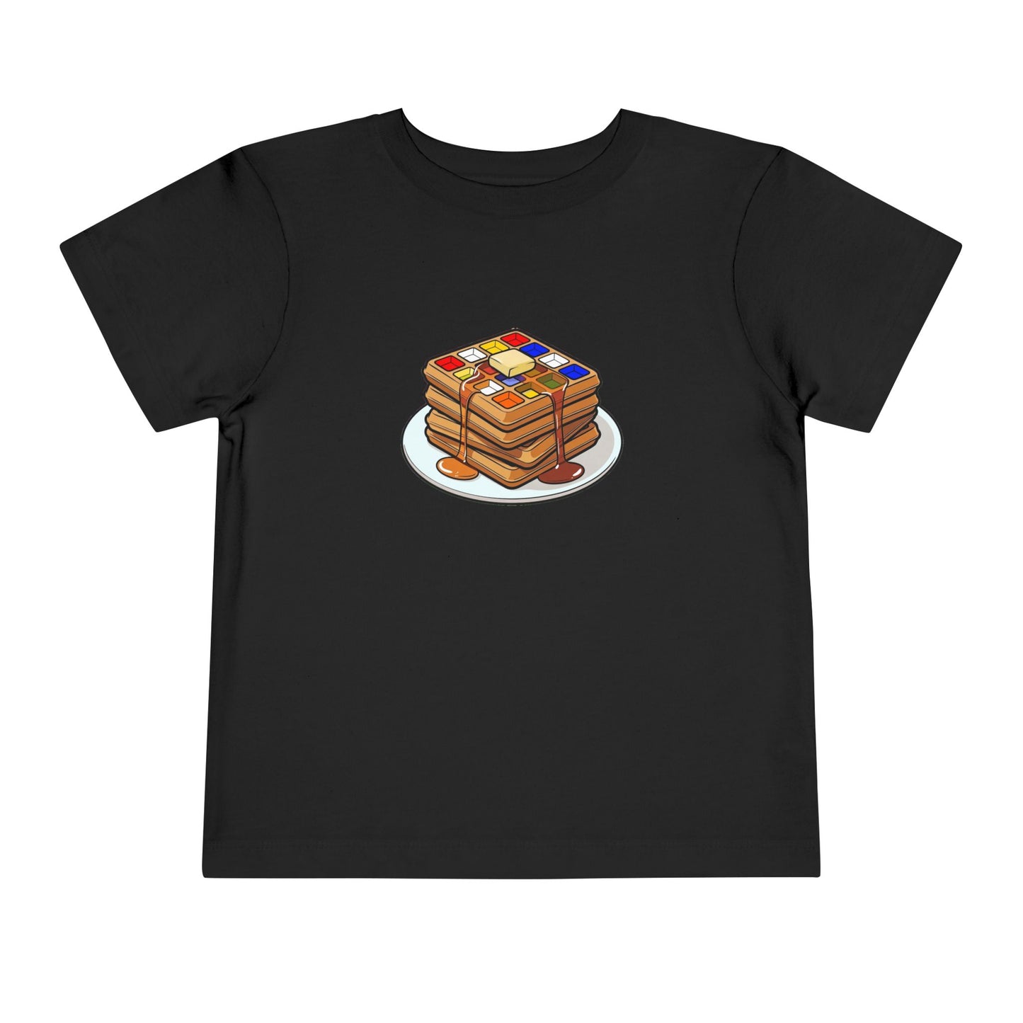 4x4 Waffles - Rubiks Cube Toddler Short Sleeve T-Shirt