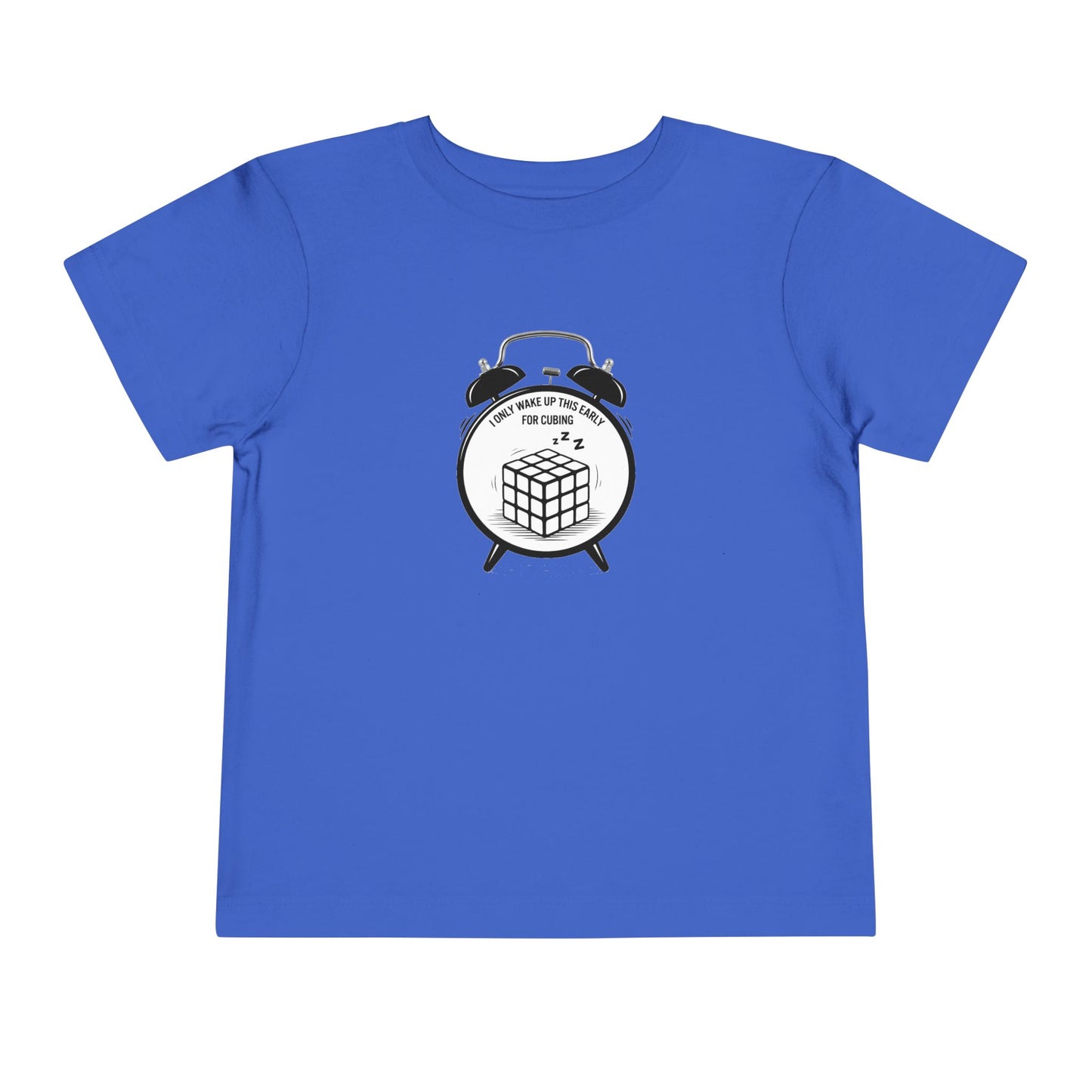 Wake Up  - Rubik's Cube Art Toddler Short Sleeve T-Shirt