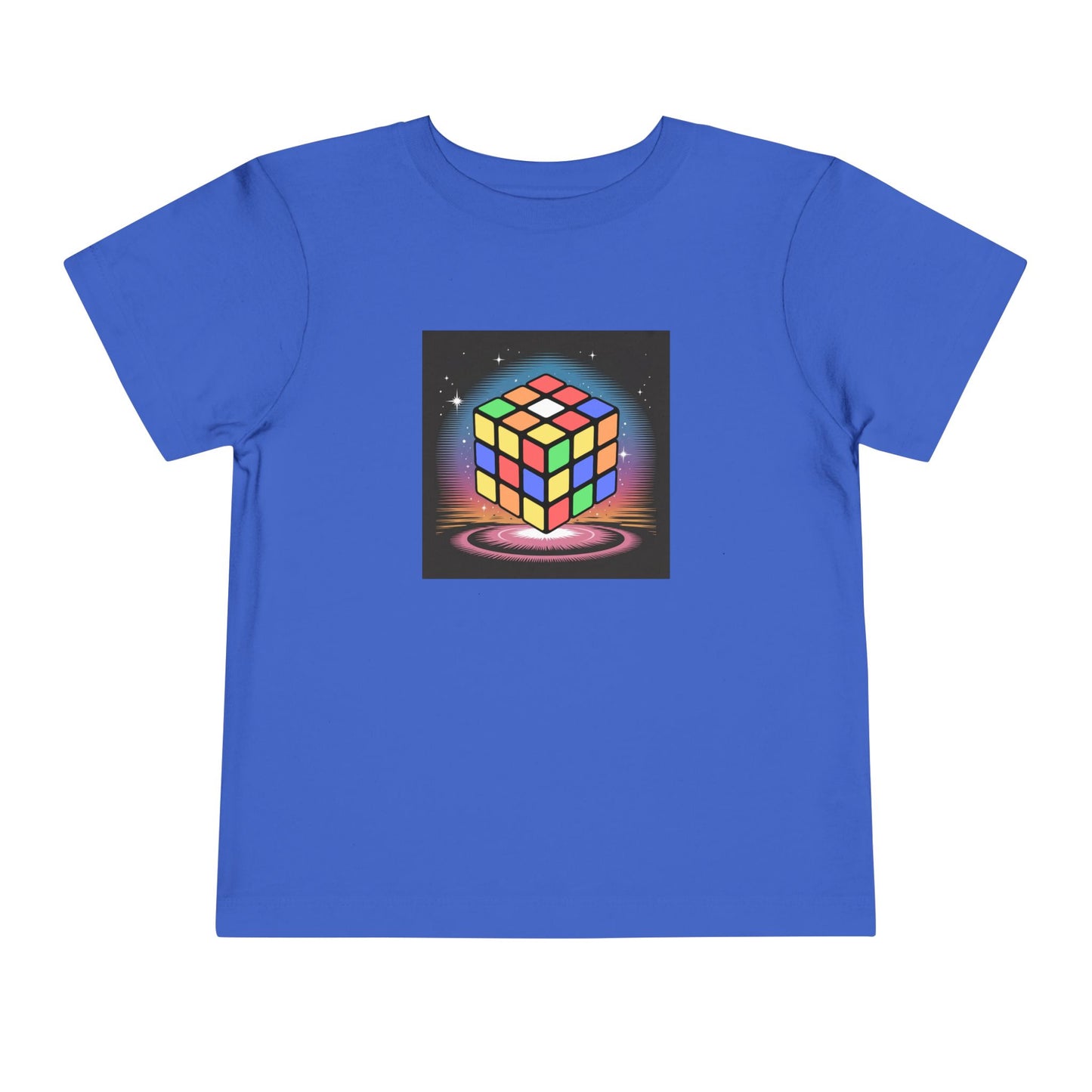 Cube Portal - Rubik's Cube Art  Toddler Short Sleeve T-Shirt