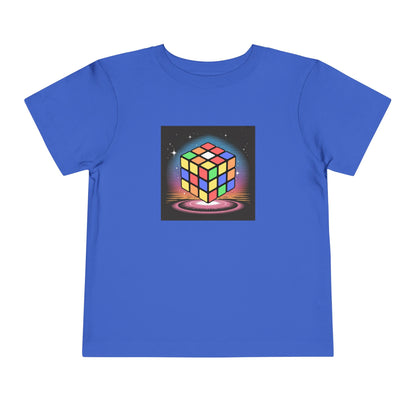 Cube Portal - Rubik's Cube Art  Toddler Short Sleeve T-Shirt