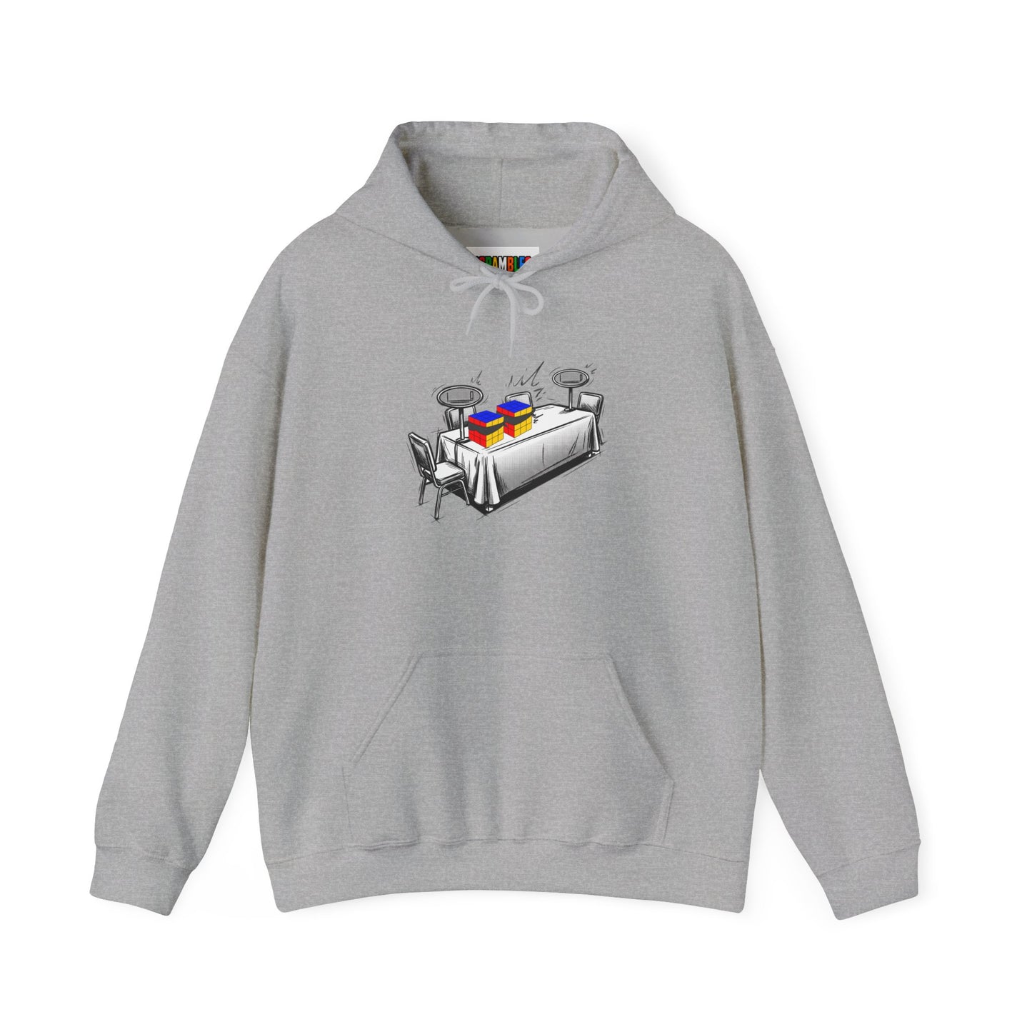 3x3 Multi Blind Comp Day Unisex Heavy Blend™ Hooded Sweatshirt