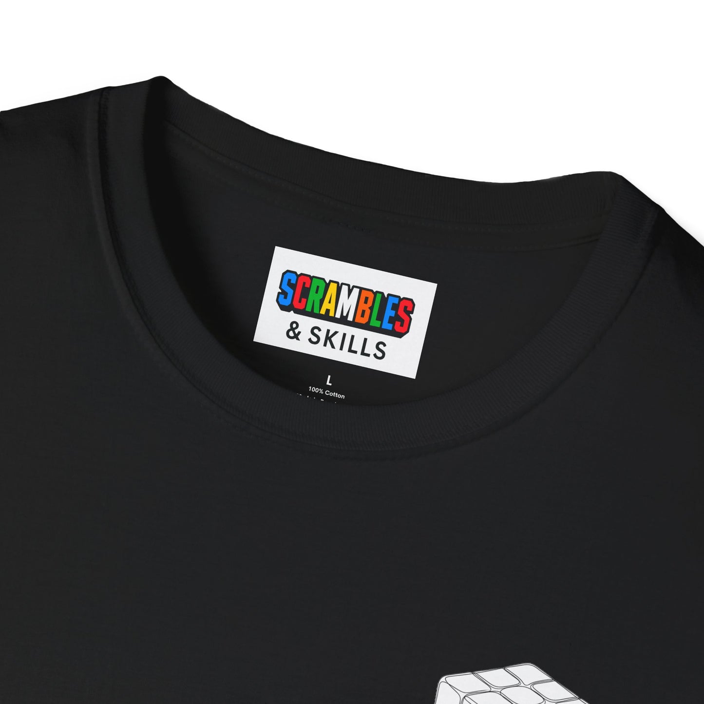 3x3 Doodle (Subtle) Unisex Graphic Softstyle T-Shirt