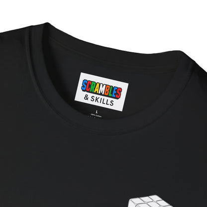 3x3 Doodle (Subtle) Unisex Graphic Softstyle T-Shirt