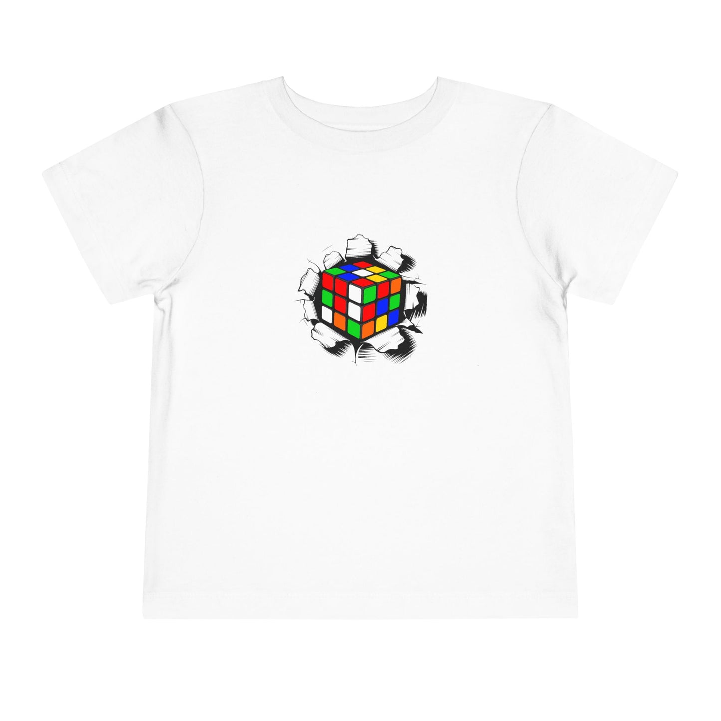 Crashing Out - Rubiks Cube Toddler Short Sleeve T-Shirt