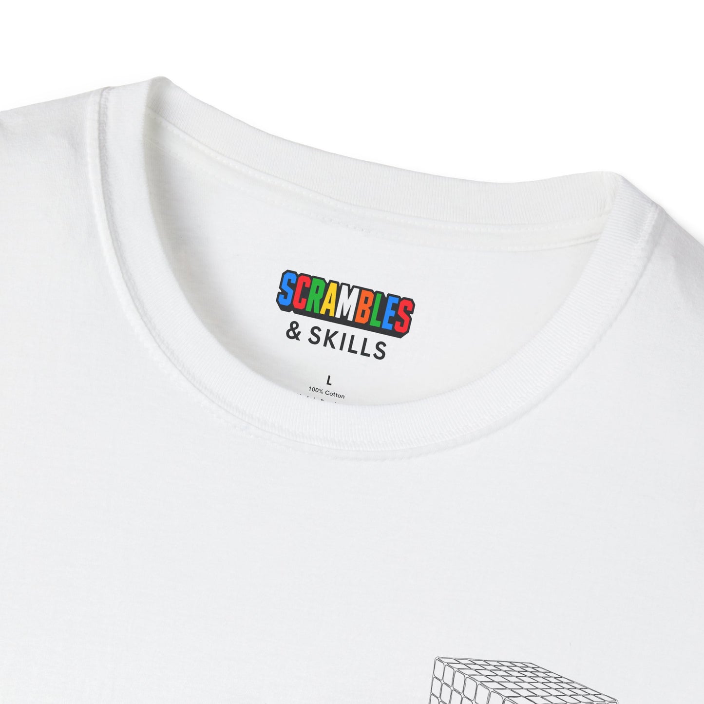7x7 Doodle (Subtle) Unisex Graphic Softstyle T-Shirt