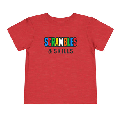 Scrambles & Skills Toddler Short Sleeve T-Shirt