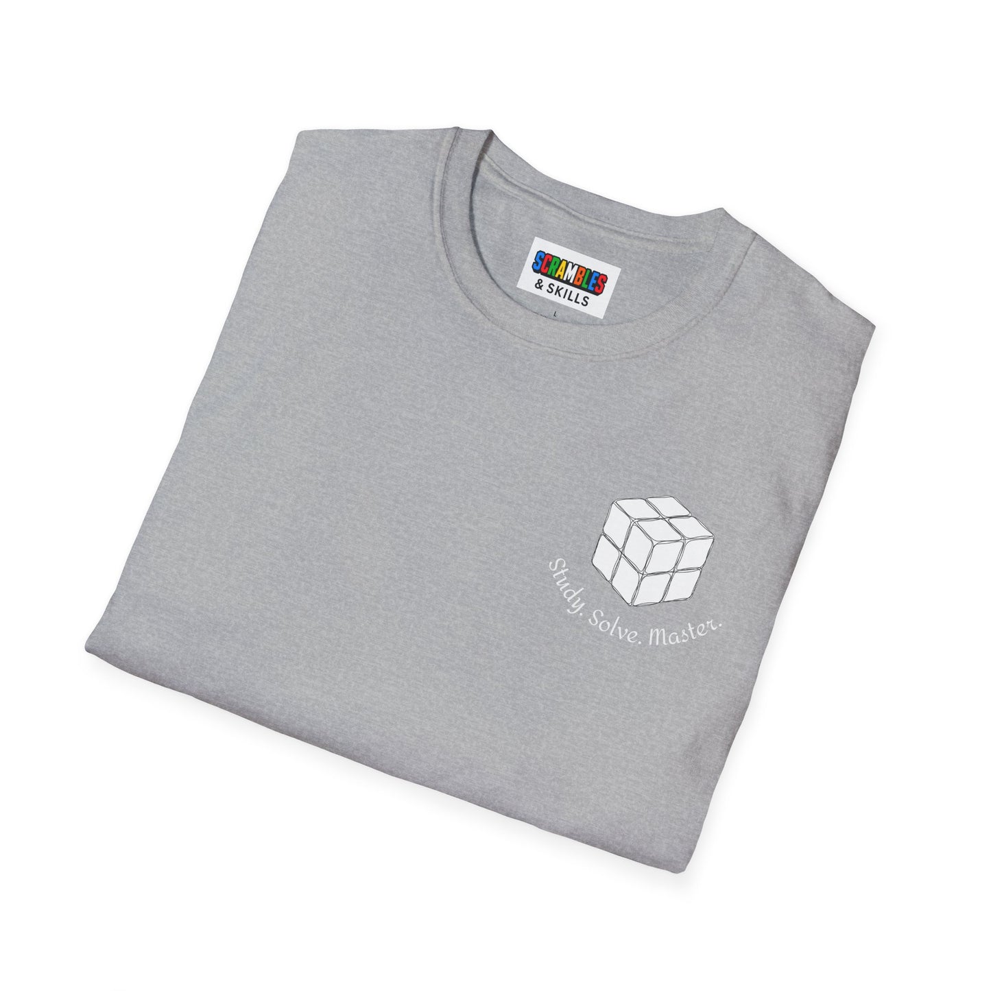 2x2 Doodle (Subtle) Unisex Graphic Softstyle T-Shirt