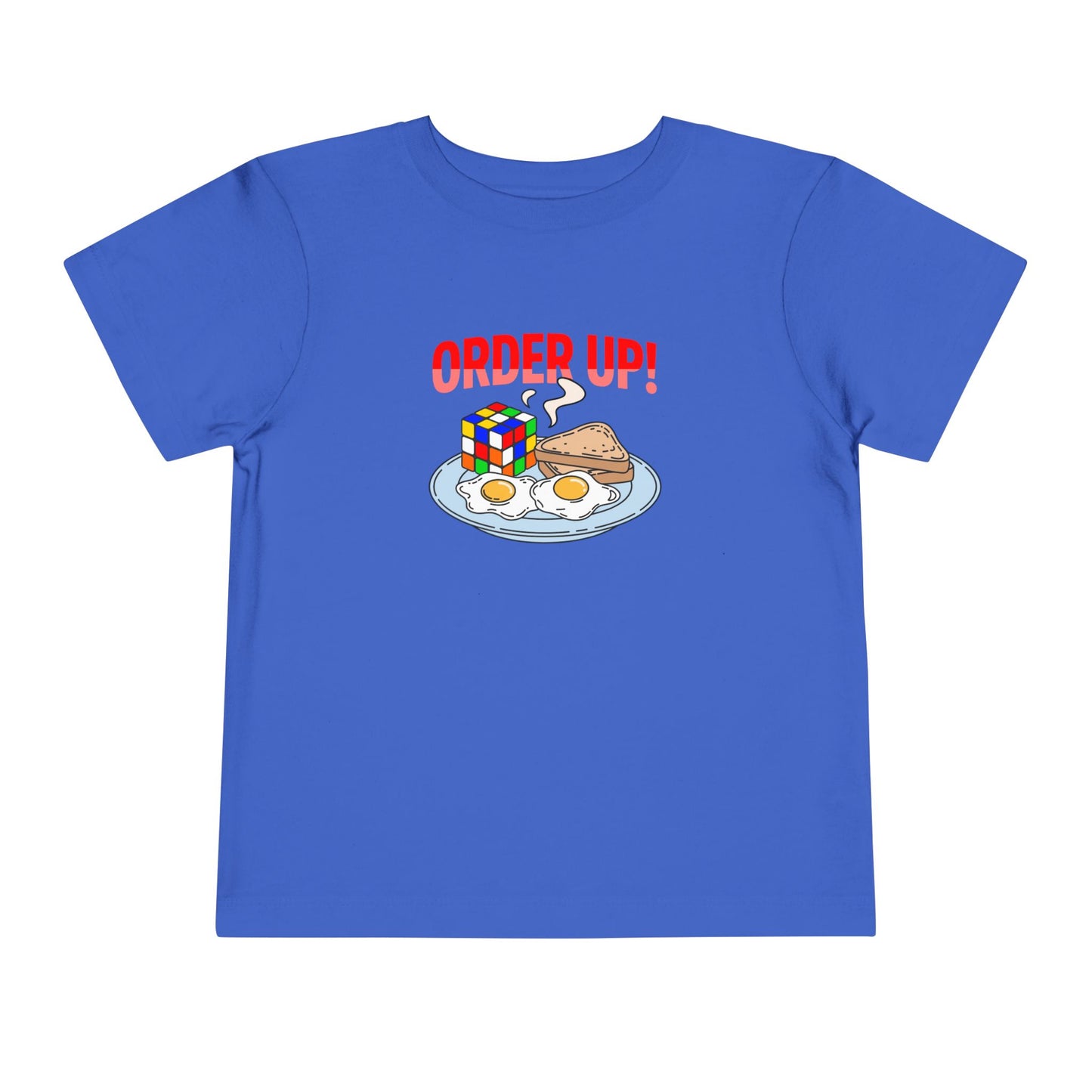 Rubiks' Cube Shirt - Order Up Toddler Short Sleeve T-Shirt| Fun Cubing Tee