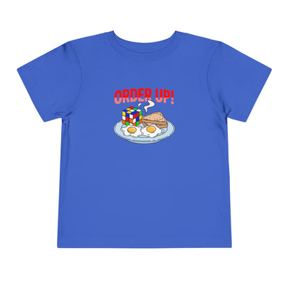 Rubiks' Cube Shirt - Order Up Toddler Short Sleeve T-Shirt| Fun Cubing Tee