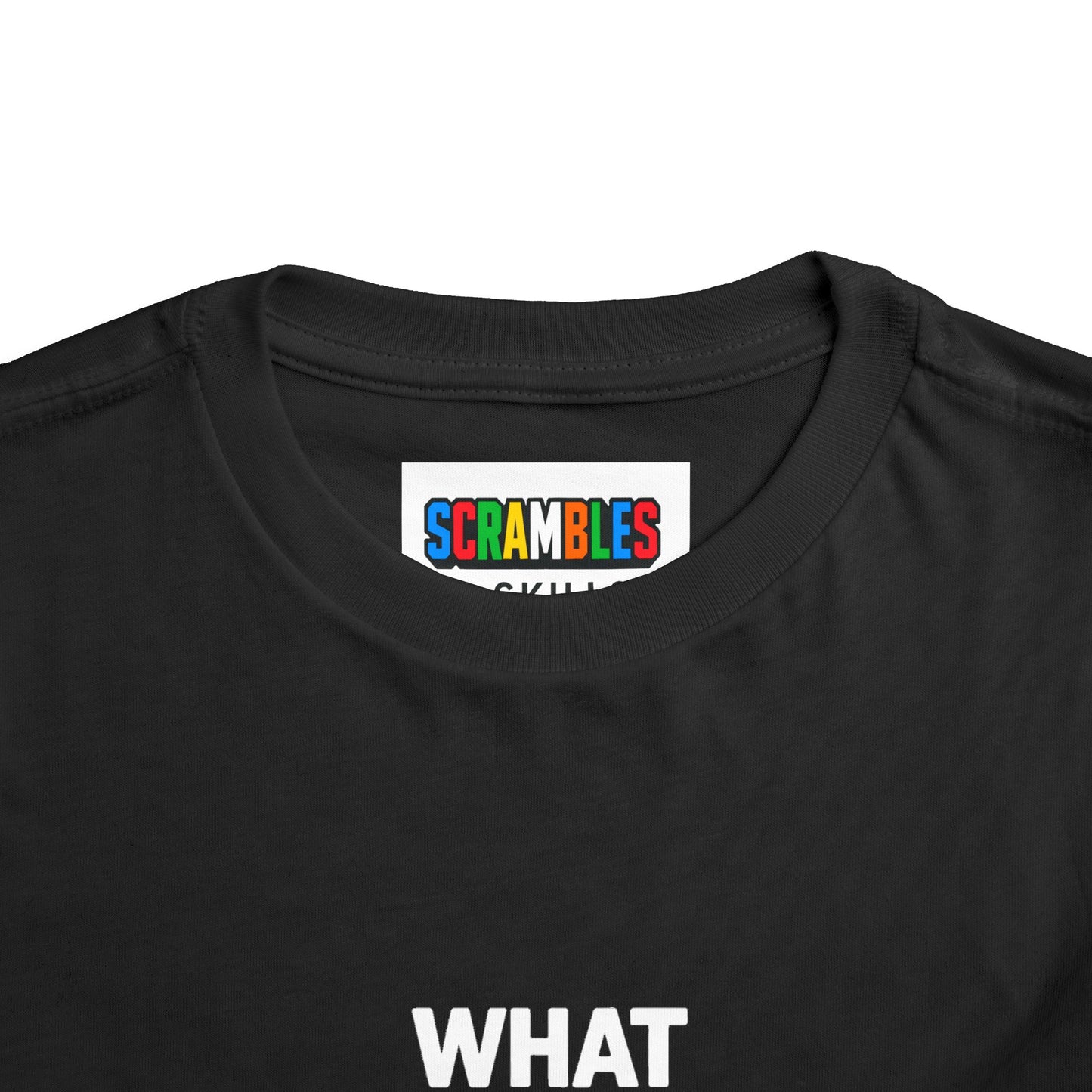 What Group  - Rubik's Cube Art  Toddler Short Sleeve T-Shirt