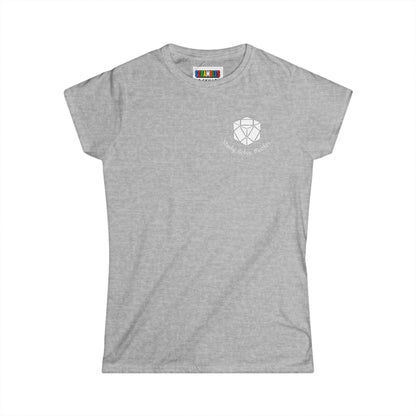 Skewb Doodle (subtle) Women's Softstyle T-Shirt