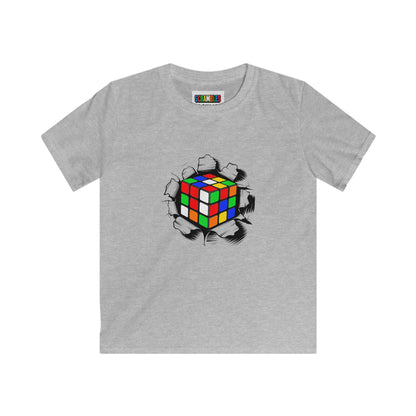 Crashing Out - Rubiks Cube Kids Softstyle Tee