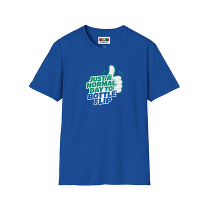 Just a Normal Day to Bottle Flip Unisex Graphic Softstyle T-Shirt