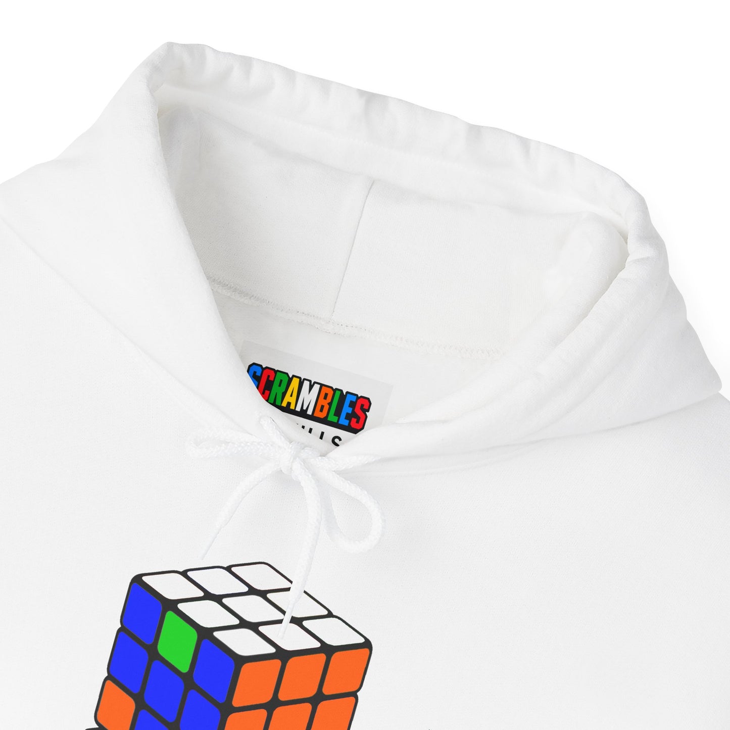 DNF Happens - Rubiks Cube Unisex Heavy Blend™ Hooded Sweatshirt