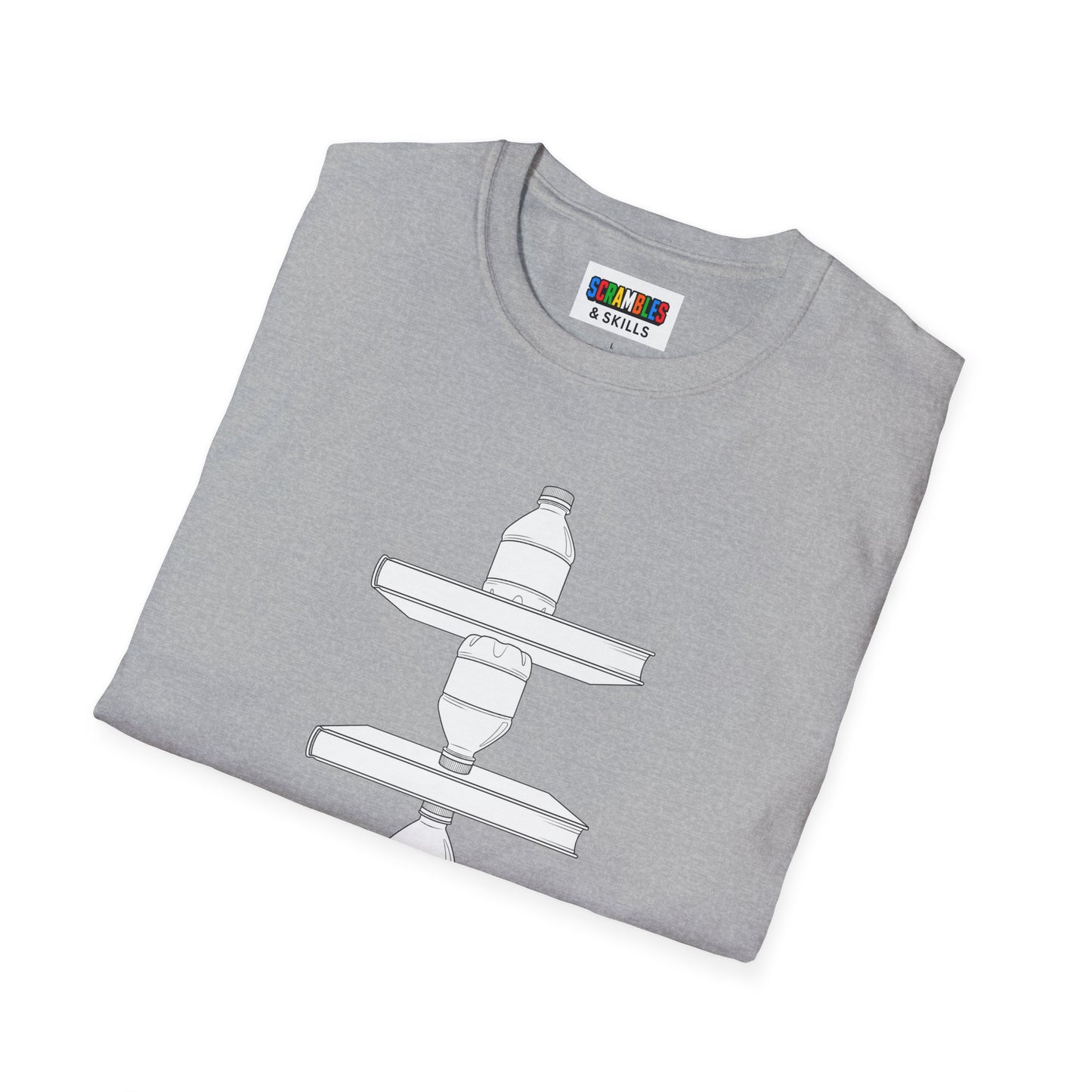 Stacked Trick shot Unisex Graphic Softstyle T-Shirt