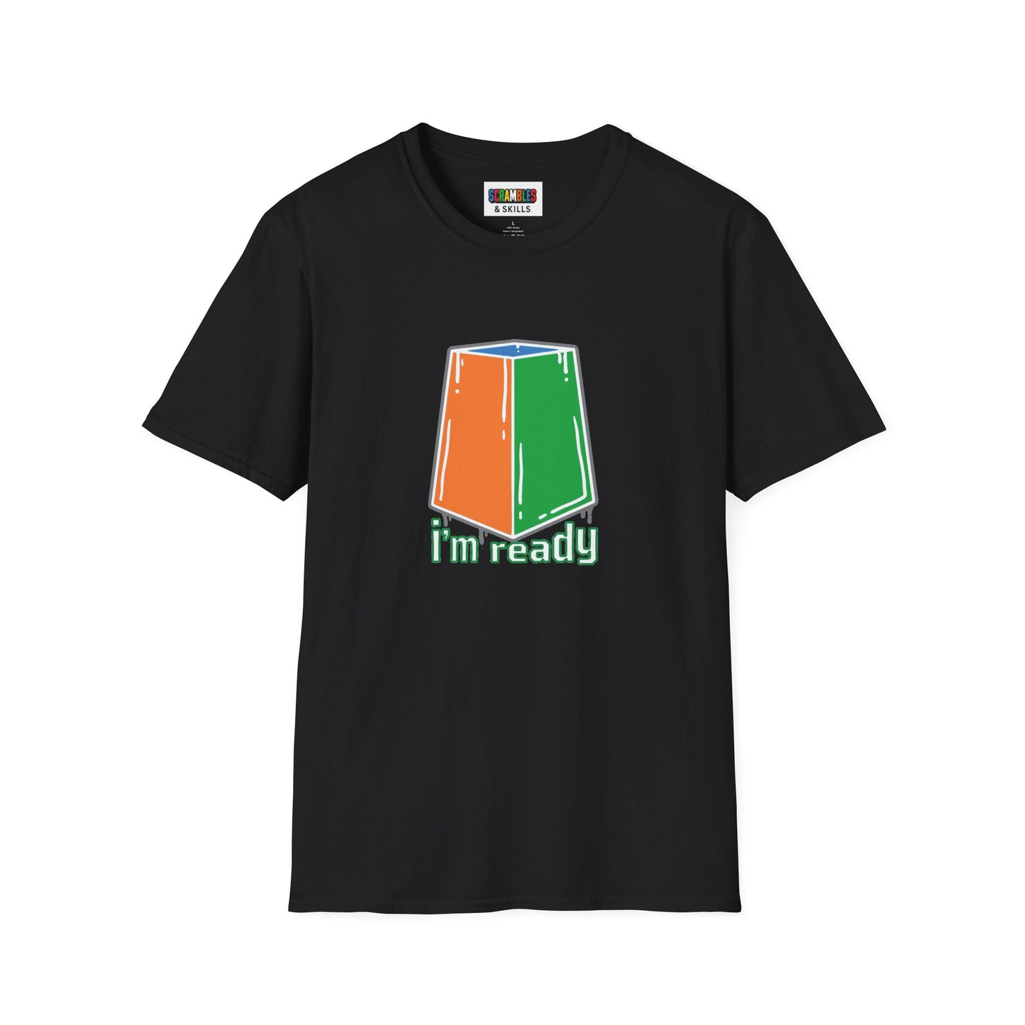 I'm Ready Rubiks Cube Art Unisex Graphic Softstyle T-Shirt