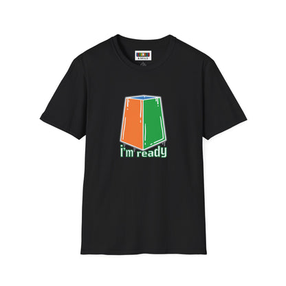 I'm Ready Rubiks Cube Art Unisex Graphic Softstyle T-Shirt
