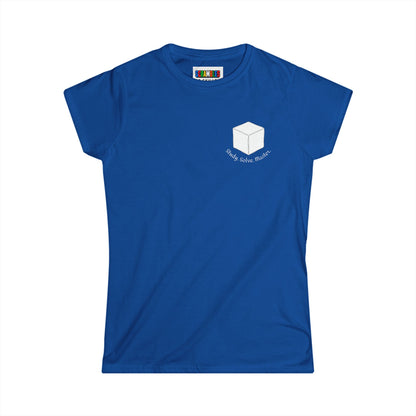 1x1 Doodle (subtle) Women's Softstyle T-Shirt
