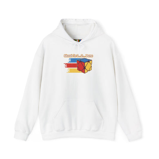 Skewb Done Rubiks Cube Art Unisex Heavy Blend™ Hooded Sweatshirt