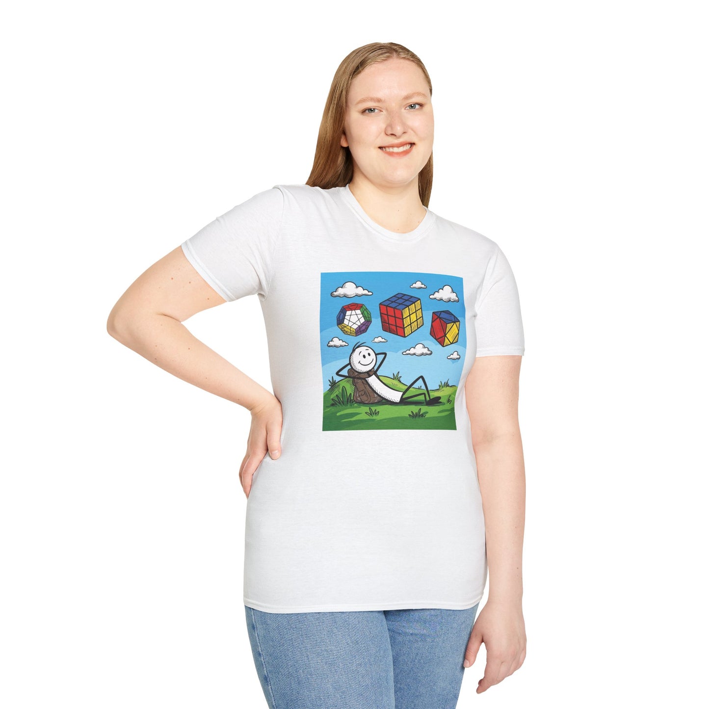 Daydream Solves Unisex Graphic Softstyle T-Shirt