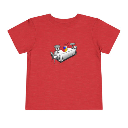 3x3 Comp Day  - Rubik's Cube Art Toddler Short Sleeve T-Shirt