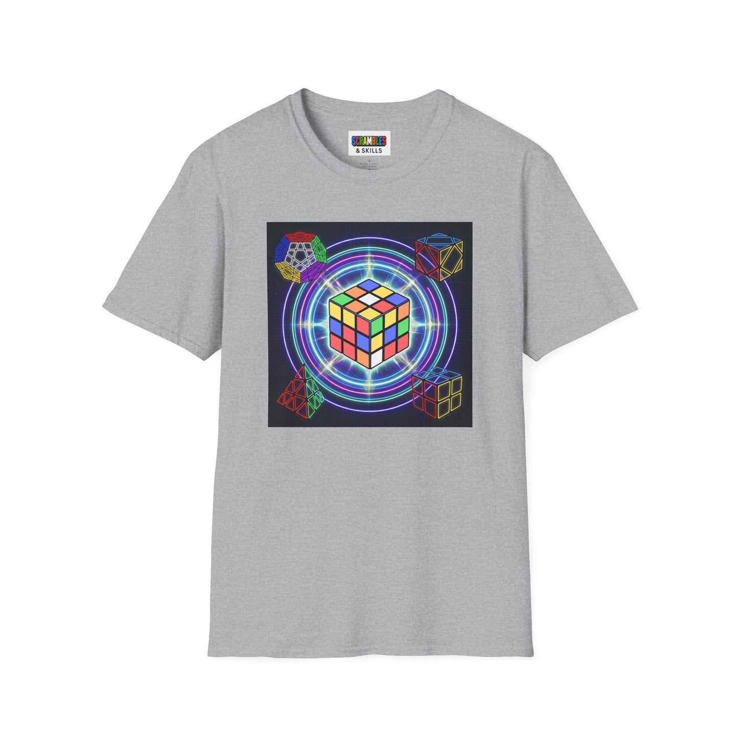 Cosmic Charge Unisex Graphic Softstyle T-Shirt