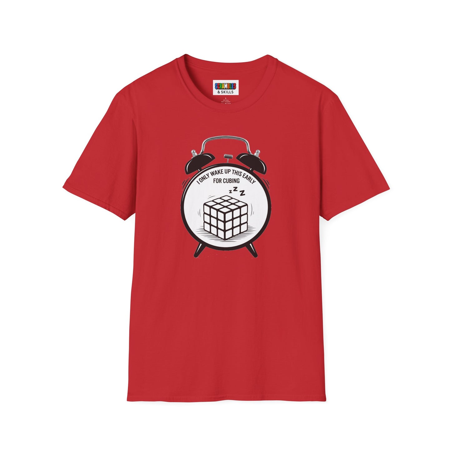 Wake Up Unisex Graphic Softstyle T-Shirt