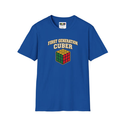 ⚡ Express - First Generation Cuber Rubiks Cube Art Unisex Graphic Softstyle T-Shirt