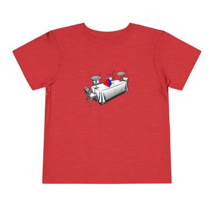 Pyraminx Comp Day - Rubik's Cube Art  Toddler Short Sleeve T-Shirt