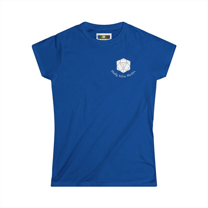 Skewb Doodle (subtle) Women's Softstyle T-Shirt
