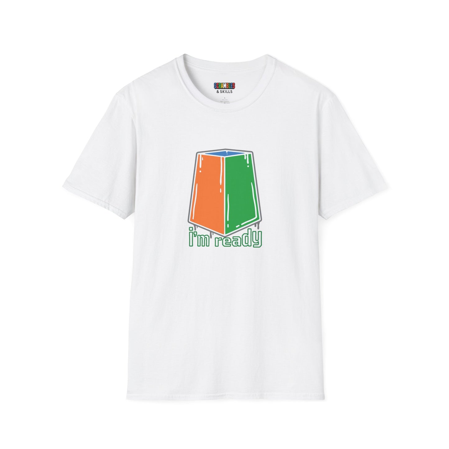 I'm Ready Rubiks Cube Art Unisex Graphic Softstyle T-Shirt