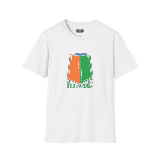 I'm Ready Rubiks Cube Art Unisex Graphic Softstyle T-Shirt