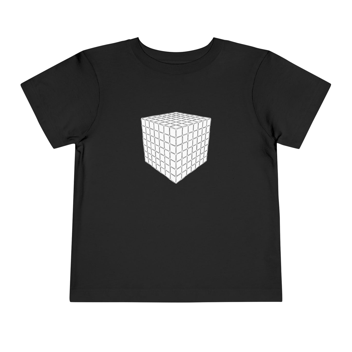 7x7 Doodle  - Rubik's Cube Art Toddler Short Sleeve T-Shirt
