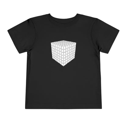 7x7 Doodle  - Rubik's Cube Art Toddler Short Sleeve T-Shirt